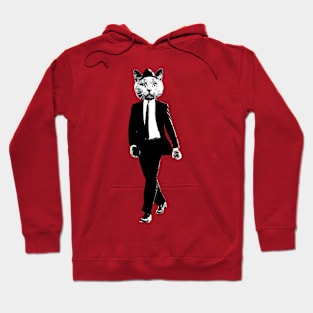 Cat in Suit Hoodie